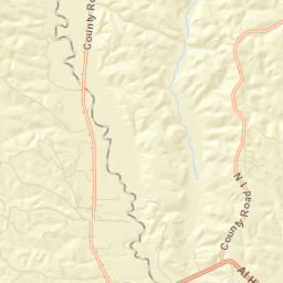 Burnsville Alabama Street Map