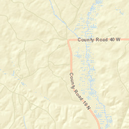 Independence Alabama Street Map