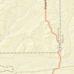 Buckville Alabama Street Map