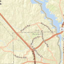 Carriage Hill Alabama Street Map
