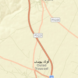 Beni-Mellal Street Map