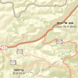 Umm el Faḥm Street Map