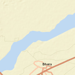 Bhera Street Map