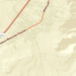 Rumorosa Street Map