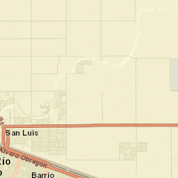 San Luis Street Map