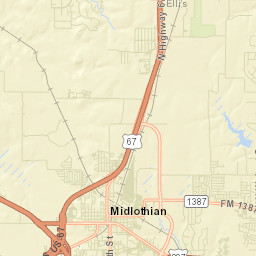 621 Primrose Drive, Midlothian, TX 76065 Street Map