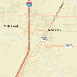 2206-2330 Bells Chapel Road Waxahachie Street Map