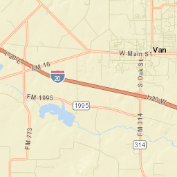 Van Street Map