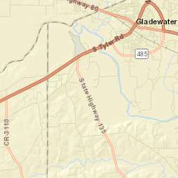 699 South Rodeo Street, Gladewater, TX Street Map