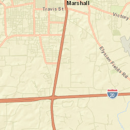 Valleloma Street, Marshall, TX 75670 Street Map