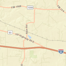 Webb Rogers Road, Waskom, TX 75692 Street Map