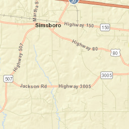 309 Braswell Lane, Simsboro, LA 71275 Street Map