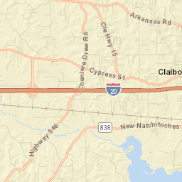 Cheniere Area 8 Road, West Monroe, LA Street Map