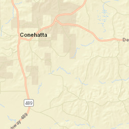 Conehatta Street Map