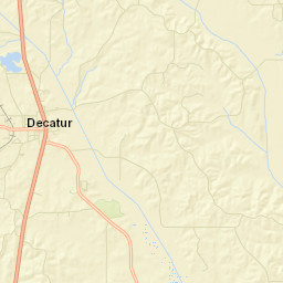 Newton County Street Map