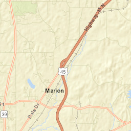 Marion Street Map