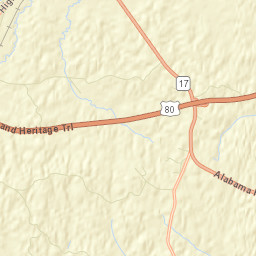 Scratch Hill Alabama Street Map