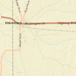 Ellawhite Alabama Street Map