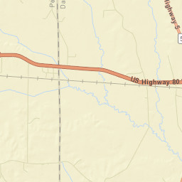 Browns Alabama Street Map