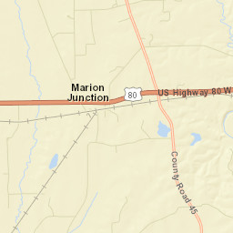 Harrell Alabama Street Map