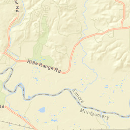 Mount Meigs Station Alabama Street Map