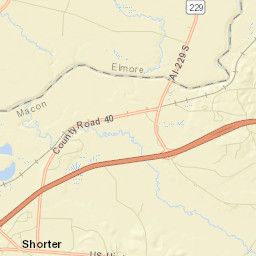 Goodwyn Alabama Street Map