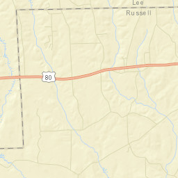 Uhland Alabama Street Map