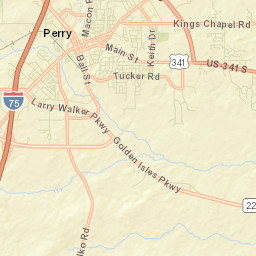 Perry Street Map