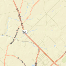 Bleckley County Street Map