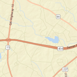 Treutlen County Street Map