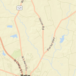 Candler County Street Map