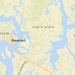 Beaufort Street Map