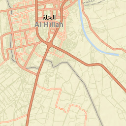 Al Ḩillah Street Map