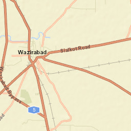 Wazirabad Street Map