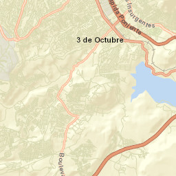 Las Delicias Street Map