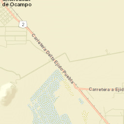 Ejido Michoacán de Ocampo Street Map