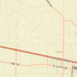 8086-8180 County Road 262 Clyde TX Street Map