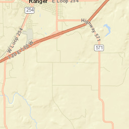 Ranger Street Map