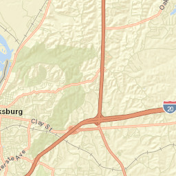 Warren County Street Map