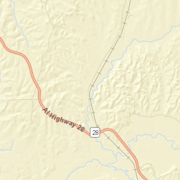 Pin Hook Alabama Street Map