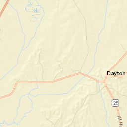 Dayton Alabama Street Map