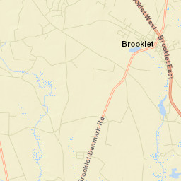 Brooklet Street Map