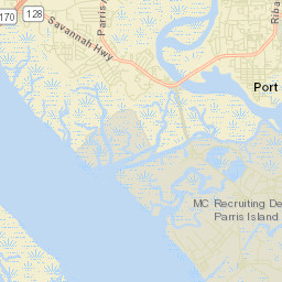 Port Royal Street Map