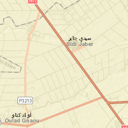 Sidi Jaber Street Map