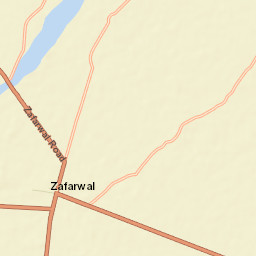 Zafarwal Street Map