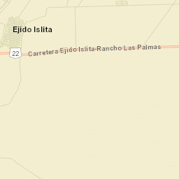 Islita Street Map