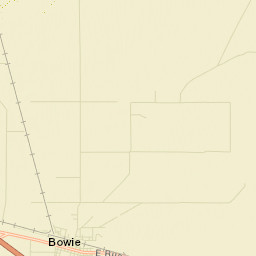 Bowie Arizona Street Map