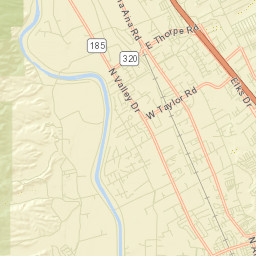 Doña Ana County Street Map