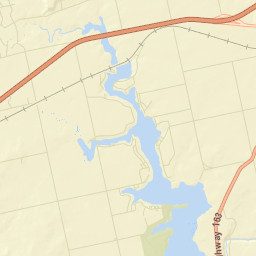 Interstate 20 Frontage Road, Colorado City Street Map