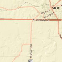 Cisco Street Map